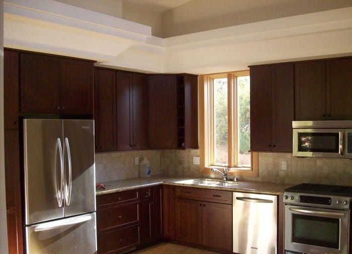 San Diego Staining Kitchen Cabinets