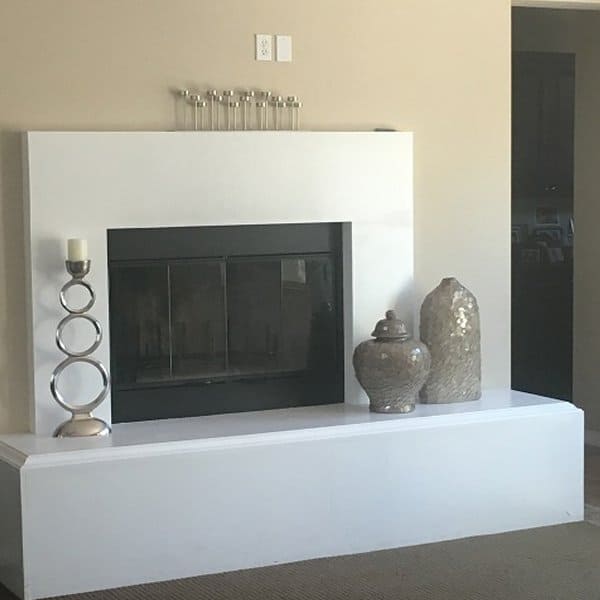 San Diego Fireplace Painting Project Completed