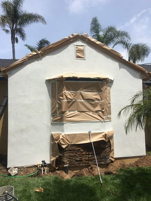 Preparation and Masking on an Exterior Painting Project