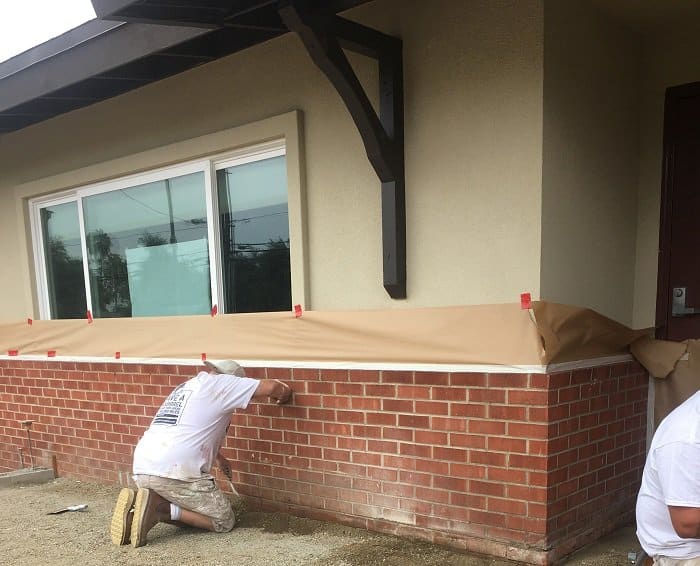 painting brick exteriors