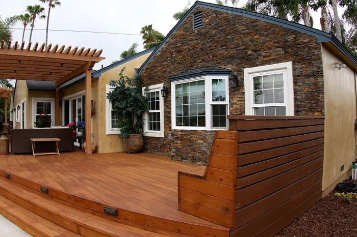 San Diego Deck Staining Project