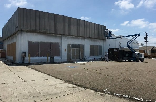 San Diego Commercial Painting Project Progress Photo