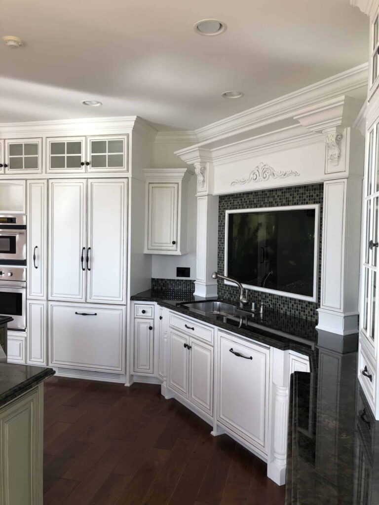 Completed Cabinet Refinishing Project Procoat provides the most cost-effective alternative to new cabinets with cabinet refinishing. Expert cabinet refinishers upgrade to like new. for less