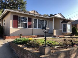 Finished Exterior Painting Project in La Mesa fireproof paint