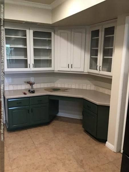 cabinet painting refinishing Procoat Painting San Diego