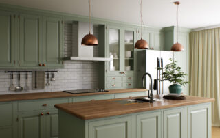 Neutral Cabinet Paint Colors, preventing paint wear on cabinets