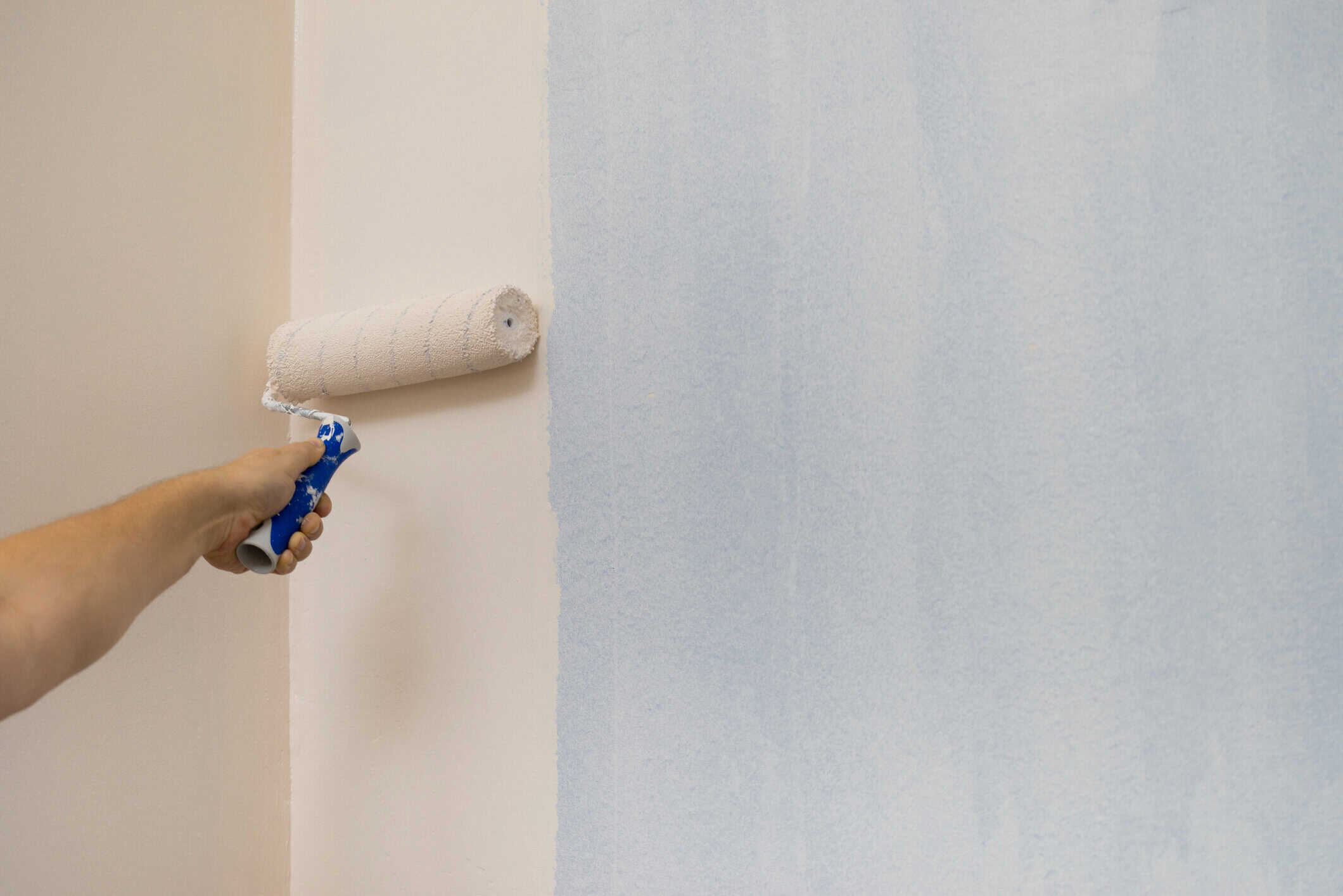 how to paint textured walls